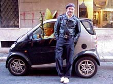 Who's that in the car?