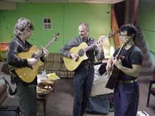 trio backstage
