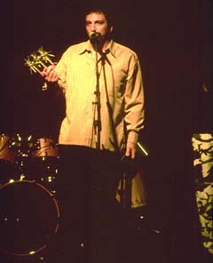Jerry with garden weasel